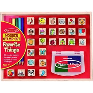 Juego de sellos de madera Melissa Doug Favorite Things_1