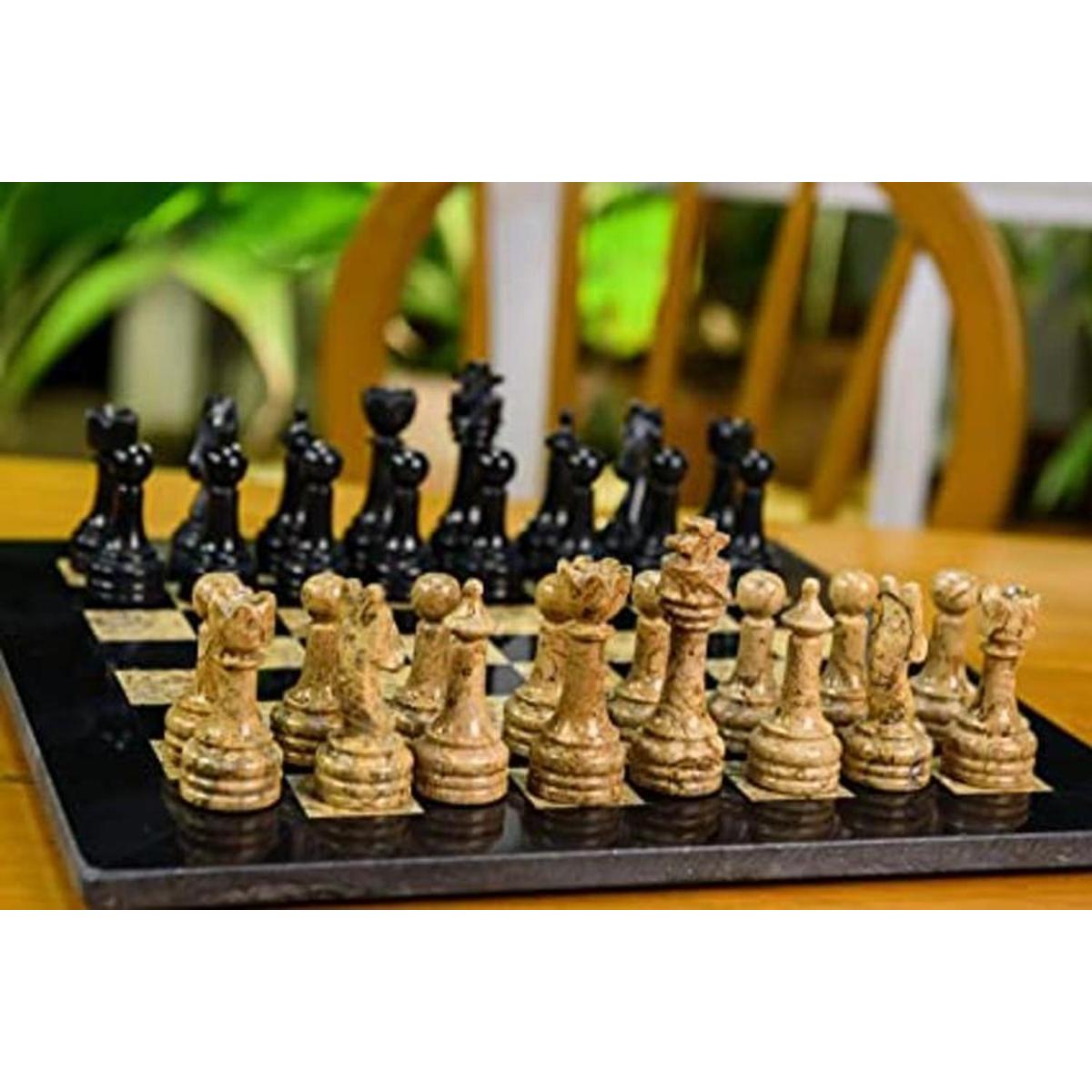 Radicaln Juego de mesa de ajedrez de mármol completo hecho