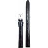 Correa de reloj de cuero genuino negro de 0.551 in Grano_1
