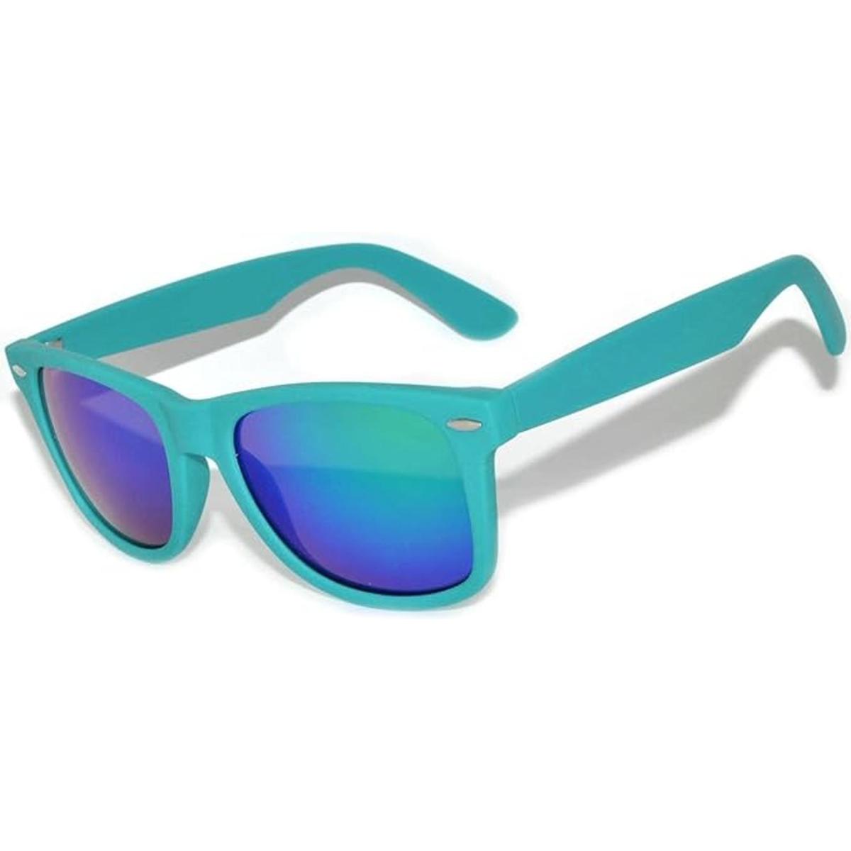 Gafas de sol retro de la lente de espejo de la vendimia