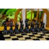 Radicaln Juego de mesa de ajedrez de mármol completo hecho_3
