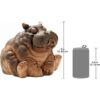 Design Toscano EU35009 Hanna the Hipopótamo African Decor_4