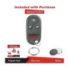 KeylessOption Mando a distancia para coche repuesto para_2