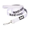 Correa para perro ciego con código de color blanco 2 4 6