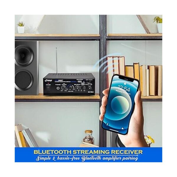 Pyle Home Mini Amplificador de potencia estéreo 2 x 40_6