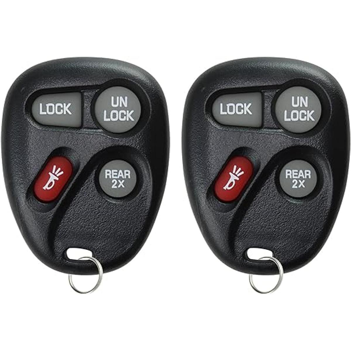 KeylessOption Llave de coche con control remoto para Chevy