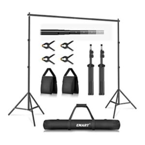 Emart Foto Video Studio sistema de soporte de telón de_1
