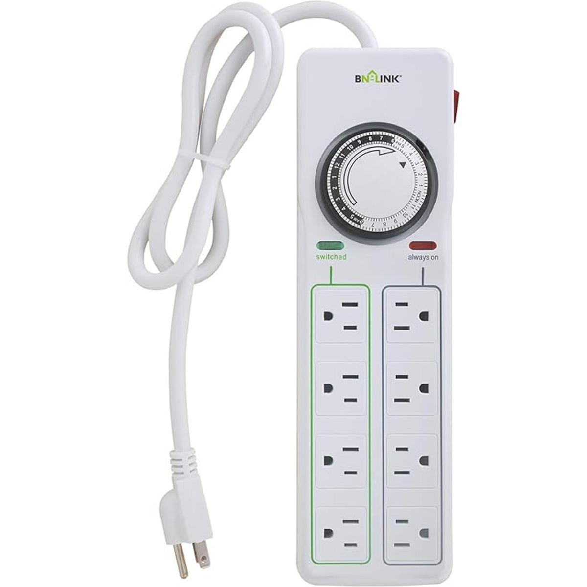 BNLINK Protector de sobretensiones de 8 salidas con