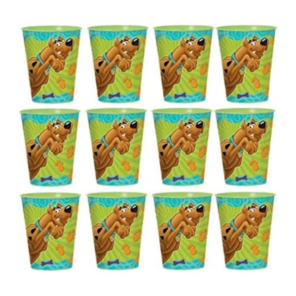 Scooby Doo Favor Cup 16oz Contiene 12 unidades de venta_1