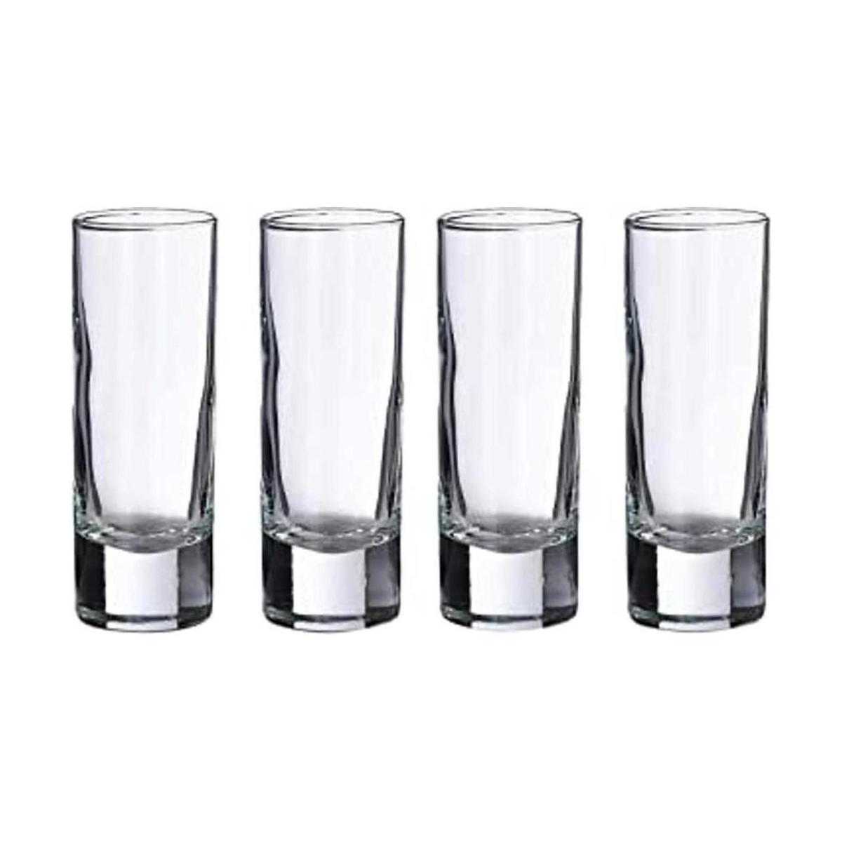 Lillian Rose Juego de 4 vasos de chupito altos 4