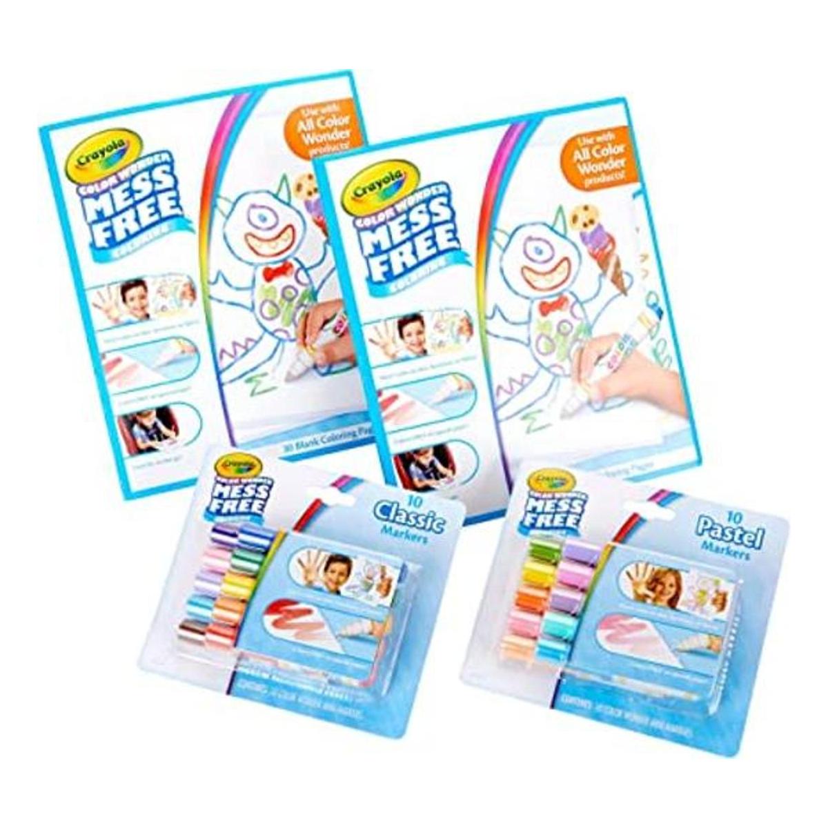 Crayola Color Wonder Mess Free Juego de colores 80