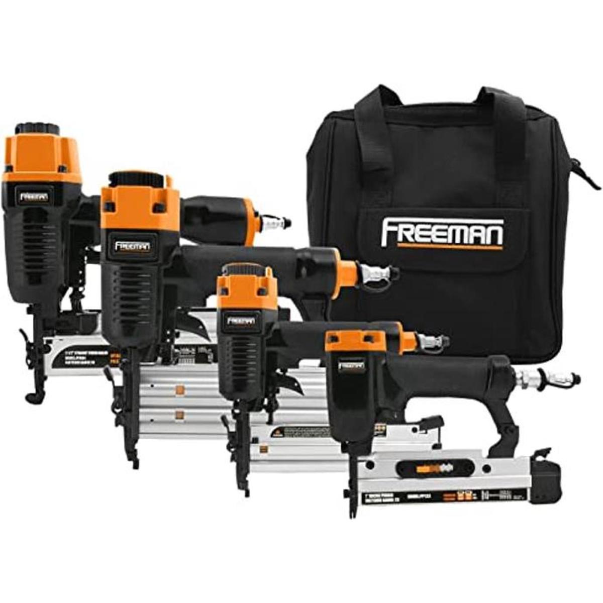 Freeman P4FNCB Kit combinado de grapadora y clavadora