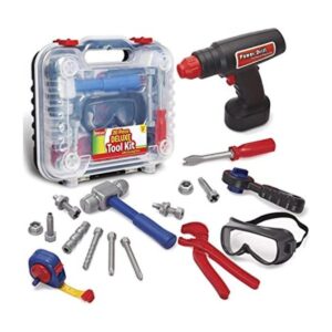 Durable Kids Tool Set con Electronic Cordless Drill 20_1