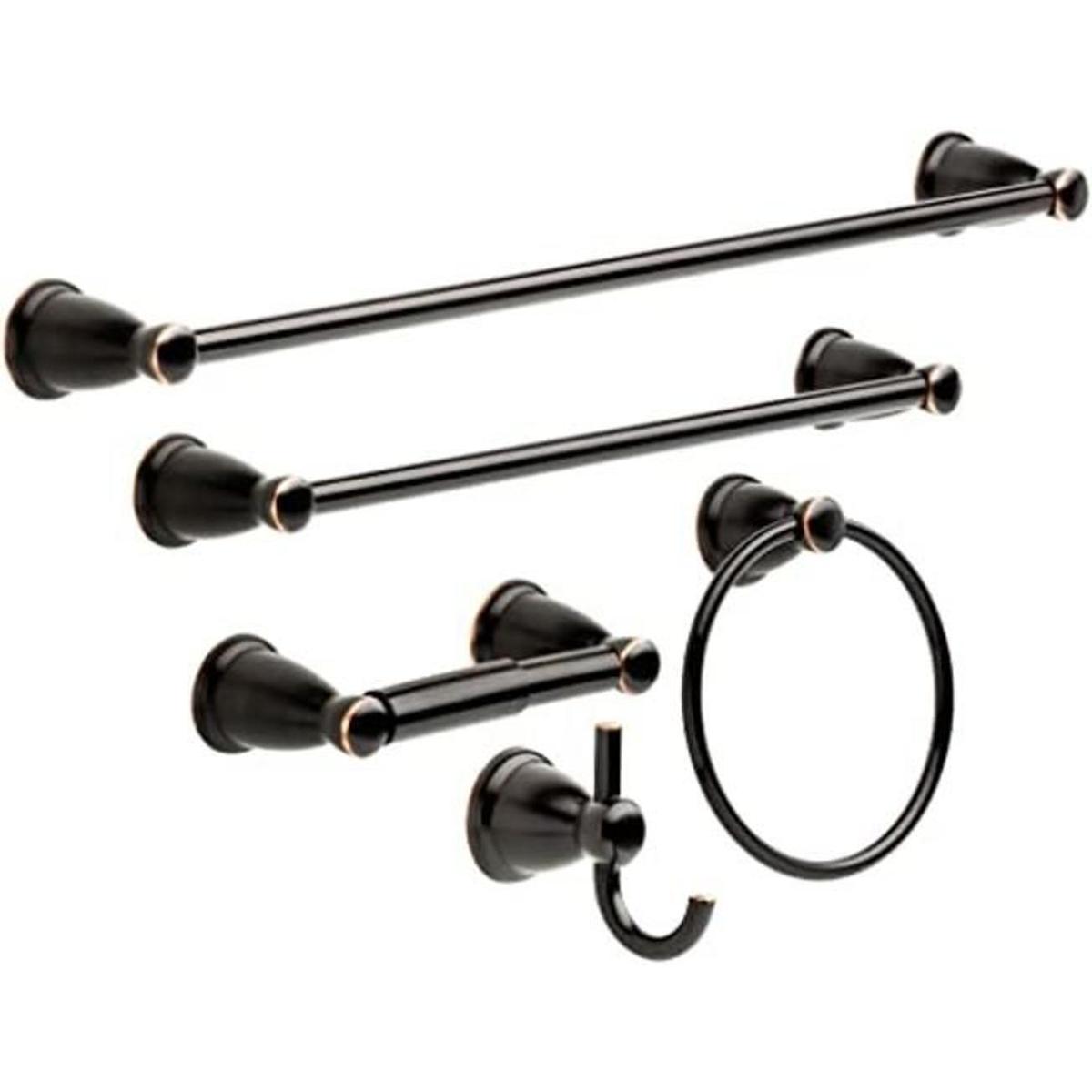 Franklin Brass KIN5PCORB Kinla Kit de accesorios de baño