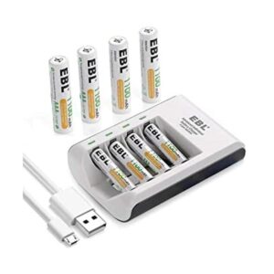 EBL Paquete de 8 pilas AAA de 1100 mAh batería_1