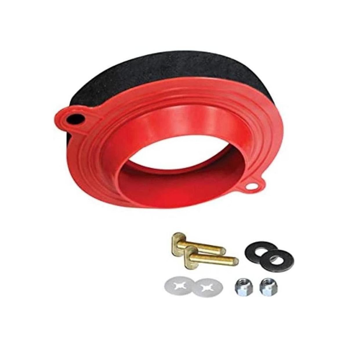 Korky 6000BP Sello universal sin cera de inodoro con