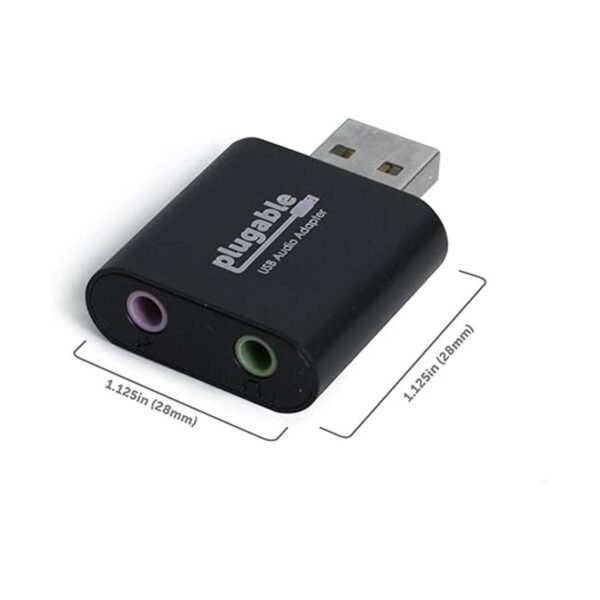 Enchufable USB adaptador de audio con 3.5 mm_3