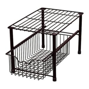 Cesto deslizante con cajón Decobros apilable para el_1