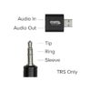 Enchufable USB adaptador de audio con 3.5 mm_5