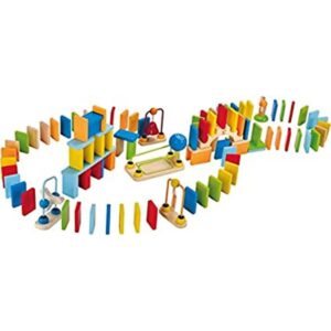 Juego de dominó de madera para niños Dynamo de Hape_1