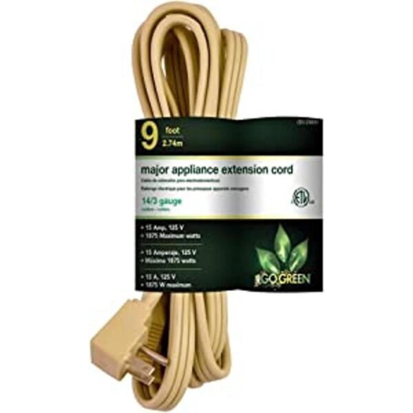 GoGreen Power GG25609 Cable de electrodoméstico SPT de