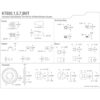 Kingston Brass KT698MT Kit de ajuste para bañera y ducha_2