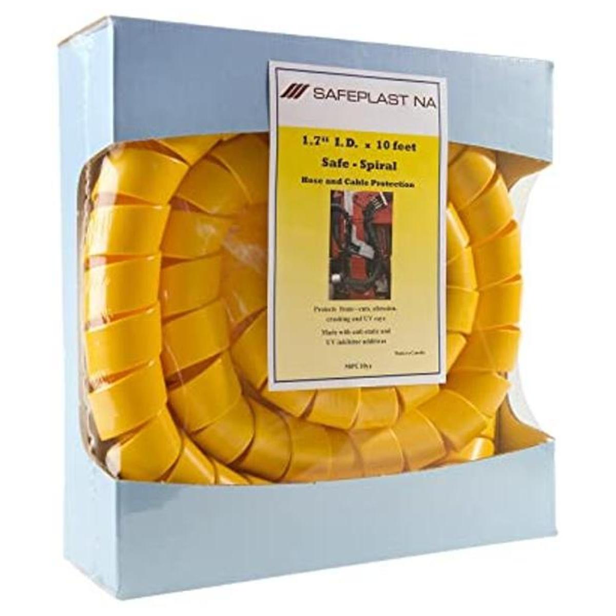Protector de manguera de envoltura en espiral precortada