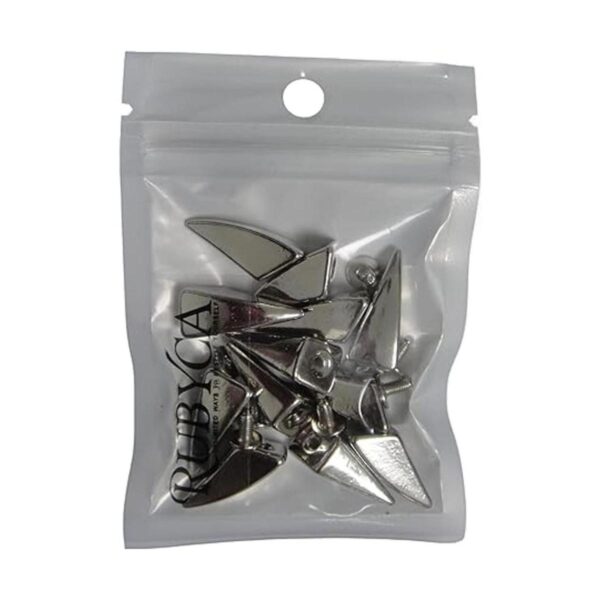 RUBYCA 17MM 20pcs Plata Color Dragón Garra Púas y Pernos_4