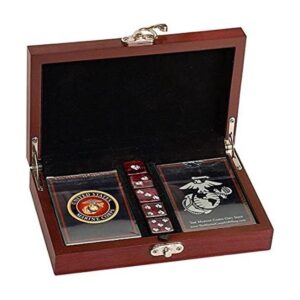 Juego de cartas USMC con dados del Cuerpo de Marines Gran_1