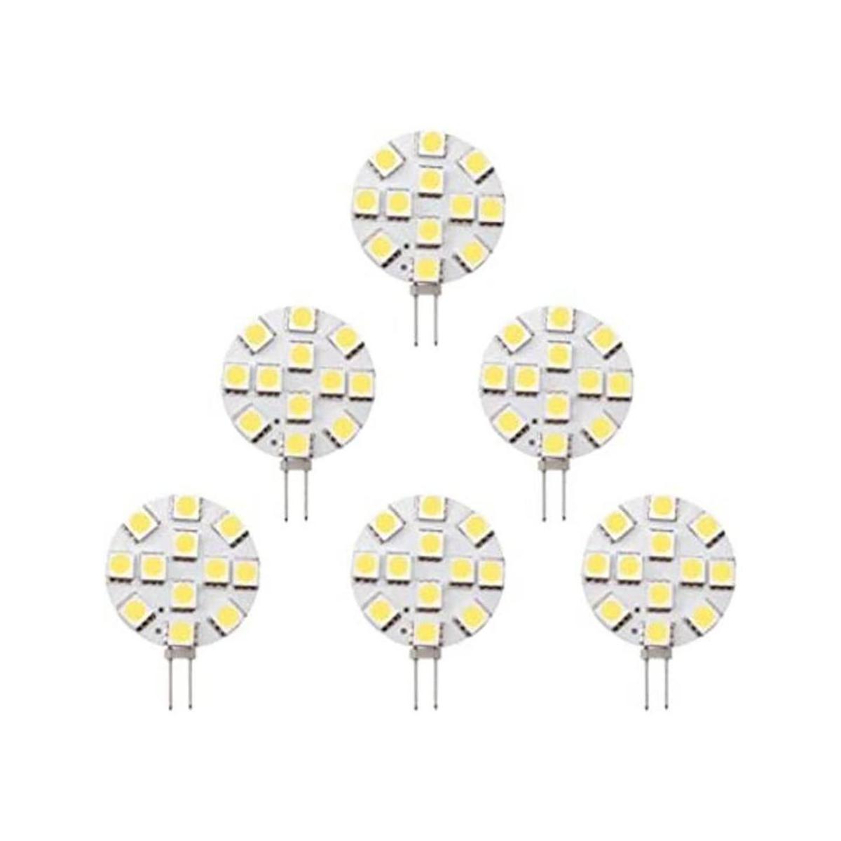 Dream Lighting Bombilla LED G4 de 12 V CC de 1.9 W JC10