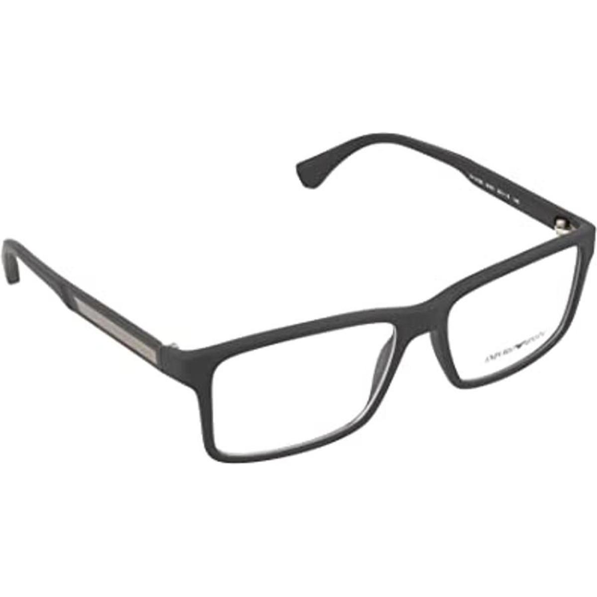 Emporio Armani EA 3038 5063 Lentes rectangulares de goma