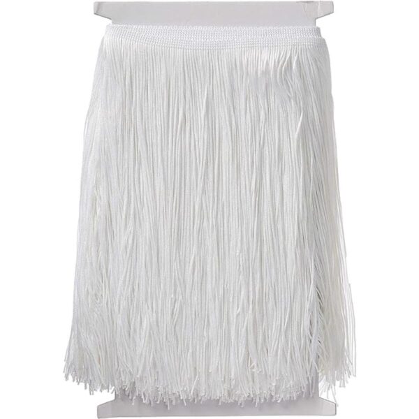 Trims by the Yard Borde de flecos de cadena de 12_2