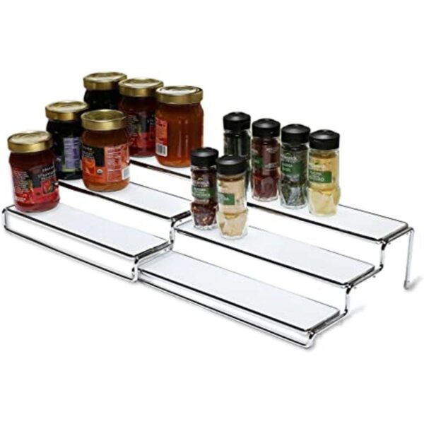 DecoBros Organizador de repisas de 3 niveles expandible_1