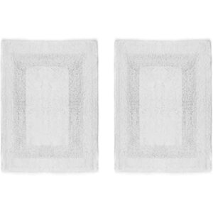 Set de alfombras de baño reversibles Cotton Craft para_1