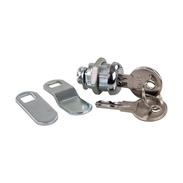 JR Products 00305 Cerradura de llave de puerta con_1
