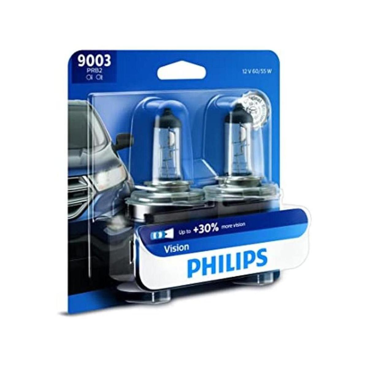 Bombilla de faro Philips de mejora de visión 9003