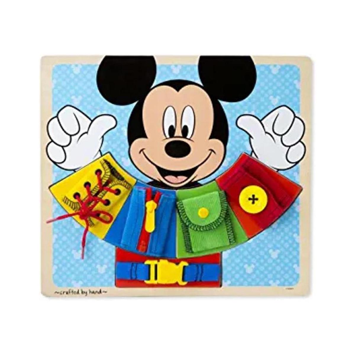 Melissa Doug Mickey Mouse Tabla de aprender habilidades