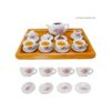 Liberty Imports Juego de té de cerámica de porcelana en