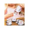 Liberty Imports Juego de té de cerámica de porcelana en