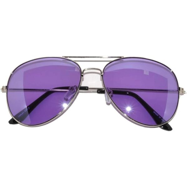 Clásico estilo aviador lente color gafas de sol marco de_2