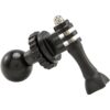 Arkon 25 mm Giro Ball para GoPro hero3 32 Prong lateral_2