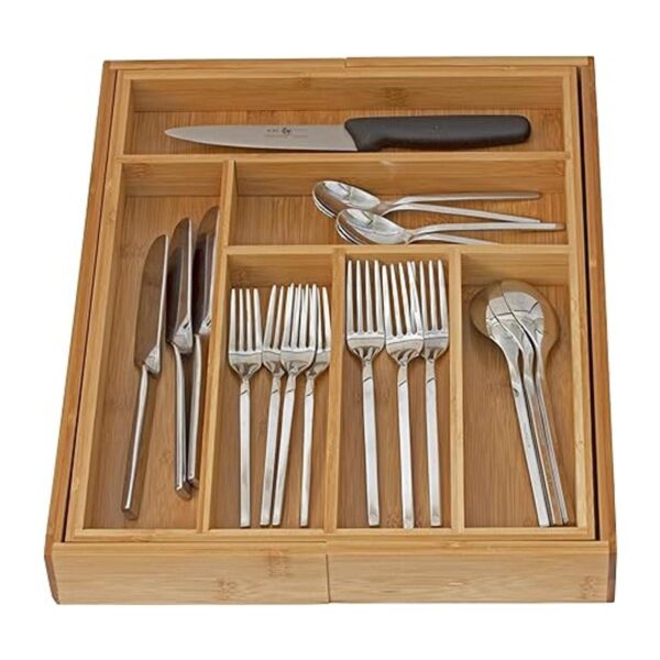 Homeit Cutlery cajón organizador expandible organizador_2