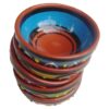 Conjunto de 5 cuencos pequeños de terracota pintados a_3