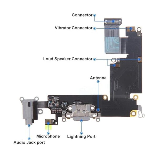 Conector Dock para iPhone 6 Plus Usb Puerto De Carga_2