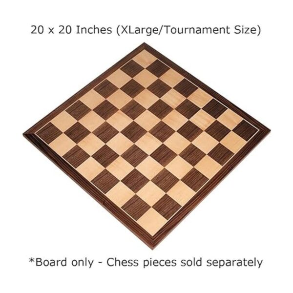 Apollo tablero de ajedrez para torneo con madera de nogal_2