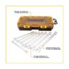 DeWalt dwmt73809 rígida y caja de herramientas Kit SAE de_2
