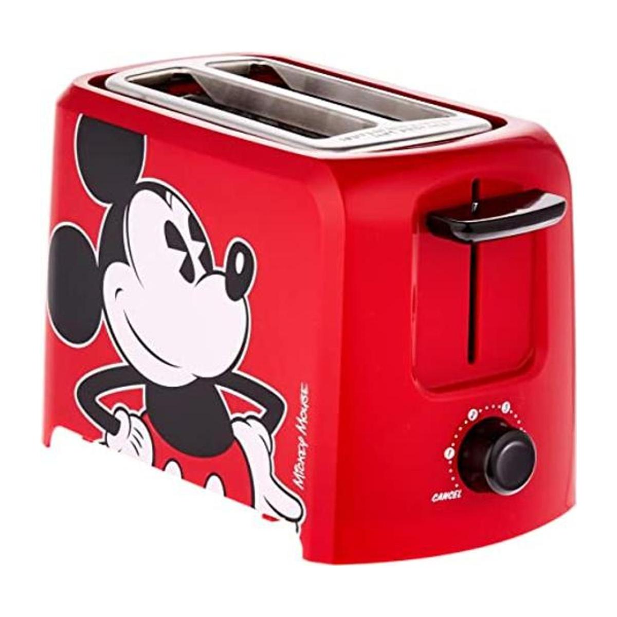 Tostadora clásica del Ratón Mickey de Disney dos ranuras