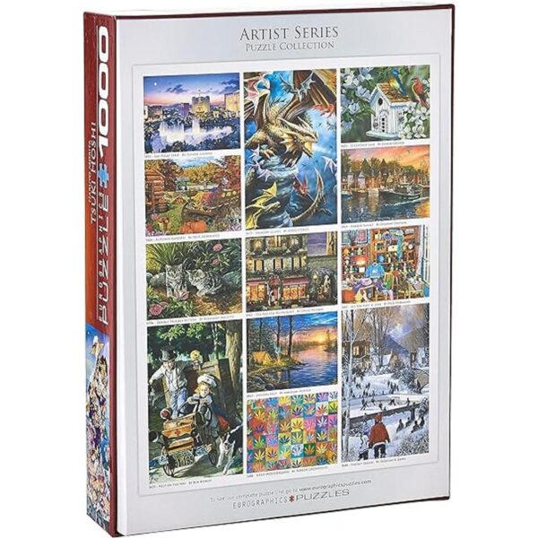 EuroGraphics Tsuki Hoshi por Haruyo Morita Jigsaw Puzzle_2
