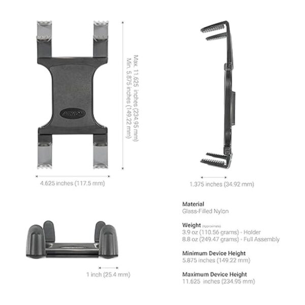 Arkon Soporte de tableta resistente Soporte de base de_6