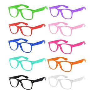 Lentes de sol de estilo retro vintage transparentes con_1